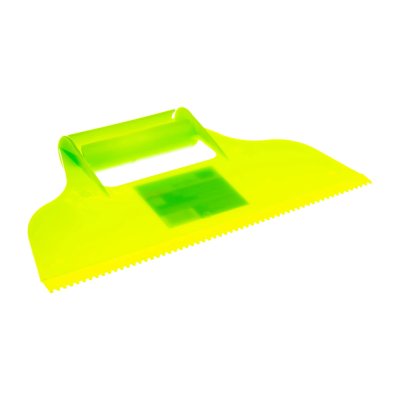 Шпатель для клея, пластмассовый, зубчатый 2х2 мм// Сибртех