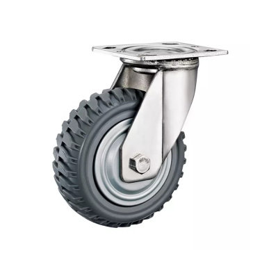 Колесо промышлен. ЛИТОЕ неповорот.   125мм ЛИТОЕ										