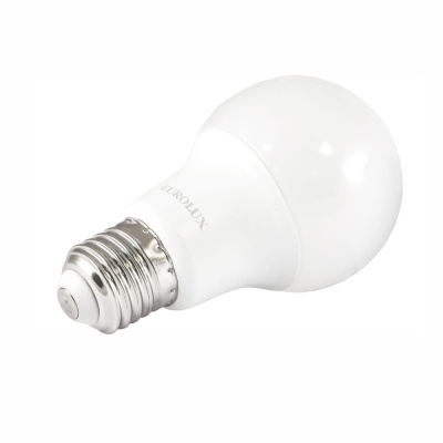 Лампа светодиодная LL-E-A60-7W-230-2,7K-E27 (груша, 7Вт, тепл., Е27) Eurolux 