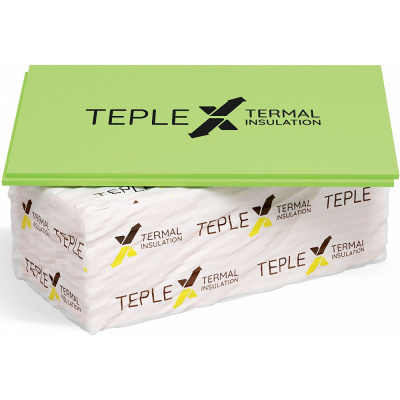 Утеплитель ТЕПЛЕКС (100х585х1185) Т-15 2,77м2 0,2772м3 (4)