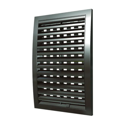 Решетка наружная ASA вентиляционная регулируемая 200х300, серая 2030РРПН сер  
