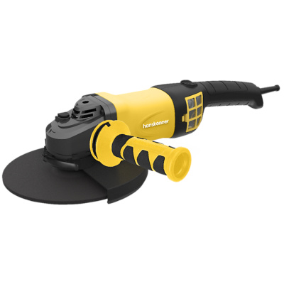 Машина углошлифовальная Hanskonner, 230мм, 2850Вт, 6000об/мин, БЕСЩЁТОЧНАЯ HAG28230B