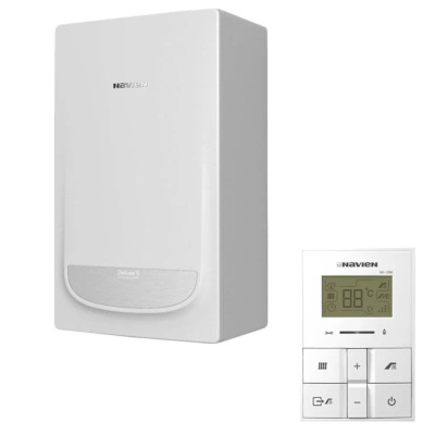 Котел газовый NAVIEN Deluxe S 30К, настенный, 30кВт, двухконтурный, коаксиальный