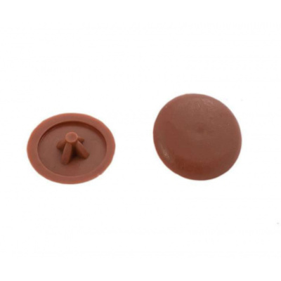 Заглушка на шуруп pz2, бордо (50шт)