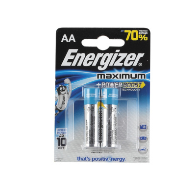 Элемент питания ENERGIZER LR06 Maximum  BP2