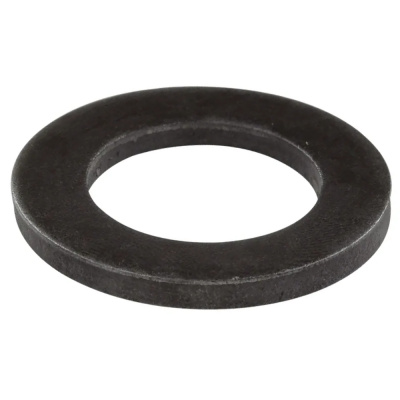 Шайба 4 мм плоская черн.