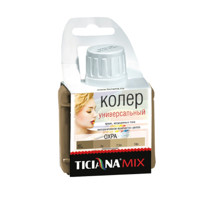 Колер охра 80мл TICIАNA