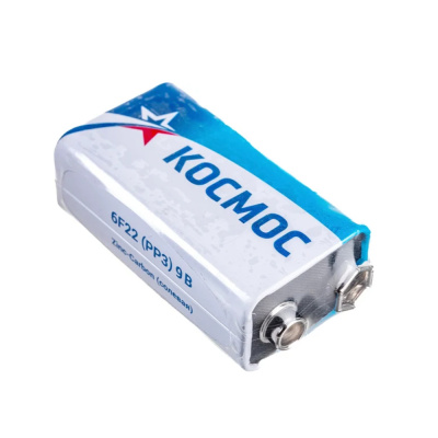 Элемент питания Космос 6F22 9V (Крона)