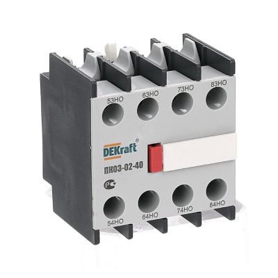 Приставка контактная ПК03-02-40 лицевая установка 4НО