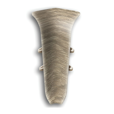 Угол для плинтуса 70мм "Идеал Классик" Дуб мокко / 208 внутренний