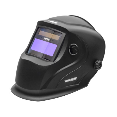 Маска сварщика КЕДР 8013808 (СОБРАННАЯ) "К-101 PRIME" PROMO, черная