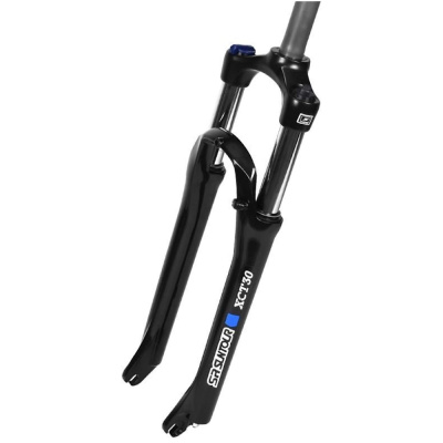 Вилка амортизационная 27,5", SUNTOUR, SF19-XCT30-DS-HLO-27.5-100, 100 мм, шток 1 1/8" - 187 мм безре