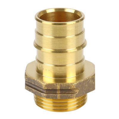 Штуцер для шлангов 1 1/2" HP 40 мм, латунь