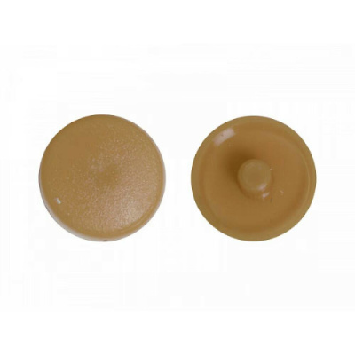 Заглушка на рамный дюбель, темно-бежевая (20шт)