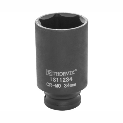 Головка торцевая ударная глубокая 1/2"DR, 34 мм IS11234 