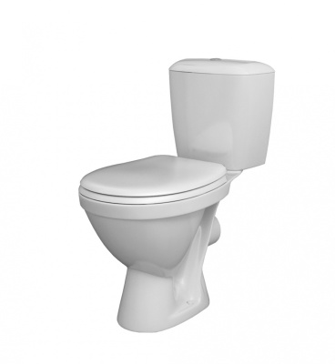 Унитаз-компакт "Паллада", прямой, 2-реж, ПОЛИПРОПИЛЕН