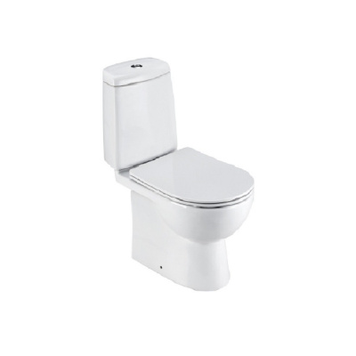 Унитаз Сантек Остин станд. 2-реж., дюро, метал крепеж, 1WH302419