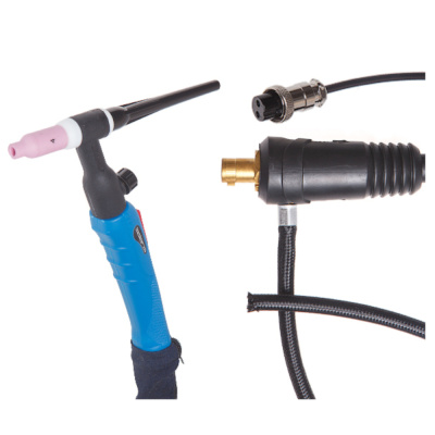 Горелка сварочная TIG WGT-26V (4м, 250А, разъем 35-50, вентиль) SOLARIS