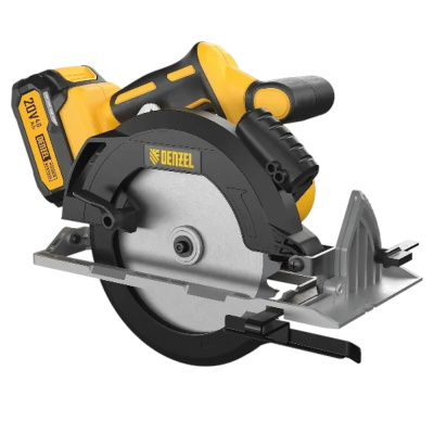 Пила циркулярная аккумуляторная бесщет. CCSH-BL-20-185, 185 мм, Li-Ion, 20 В// Denzel
