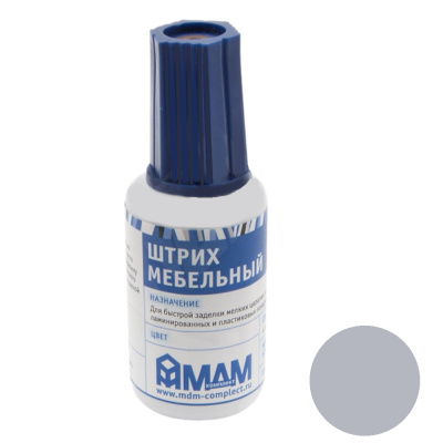 Штрих мебельный, серый