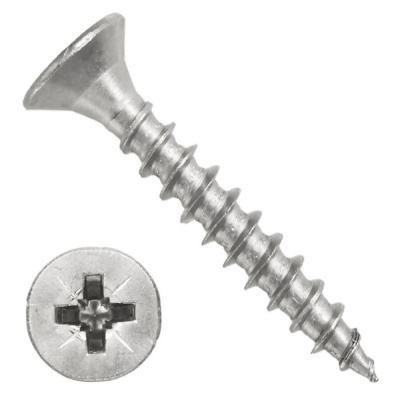 Саморез с потайной головкой 4,2x50 A2 DIN 7982 