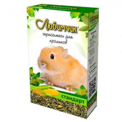 Корм Любимчик для кроликов 400гр