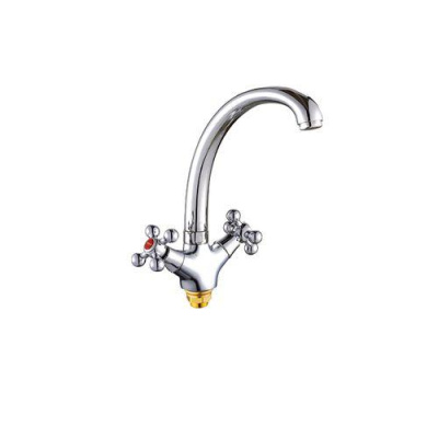 Смеситель для кухни с высоким изливом с гайкой P4160