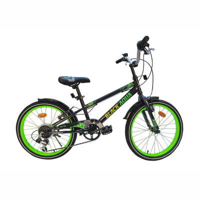 Велосипед Black Aqua Sport 20", 6ск (графитово-зеленый)