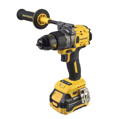 Дрель акк б/щ Hanskonner 18В HCD2040C, 1BatterySystem,80Нм,2х4Ач,ЗУ 4А,кейс