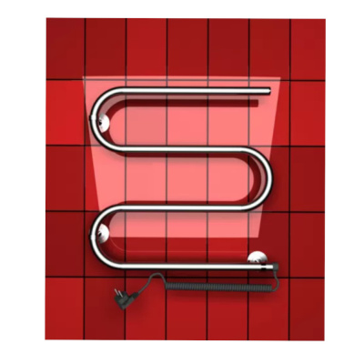 Полотенцесушитель ДВИН HD M 50/50 без полки Электрический (¾" K Hitze Полированный)