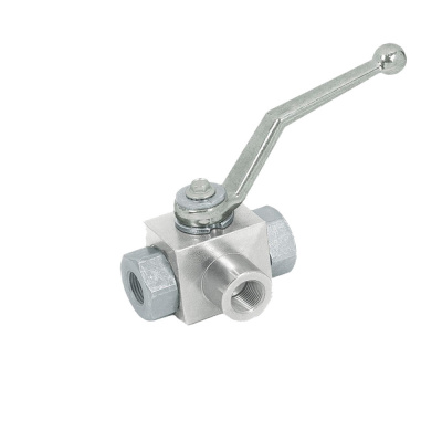 Кран шаровой 3-х ходовой GE3 G 3/4 P-350bar