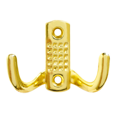 Крючок 212 B (2-х рож.)GP золото (300/50) StahlBuro