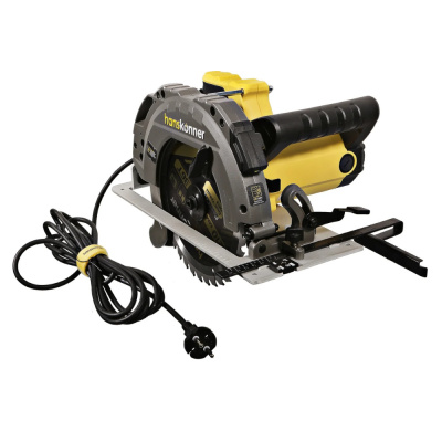 Пила циркулярная Hanskonner, 2100Вт, ТПД 210х30мм, пропил 75мм, конст эл-ка, LED HCS50210 