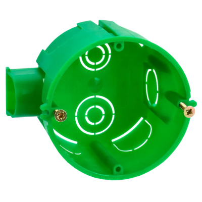 Коробка уст. КМ40004-10 блоч. для тв.стен 6845 (ст.уз.)