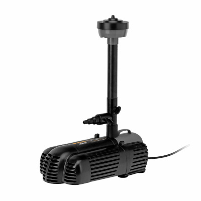 Насос фонтанный FNP90-39, 92 Вт, подъем 3,9 м, 3200 л/ч, колокольчик/каскад/гейзер// Denzel