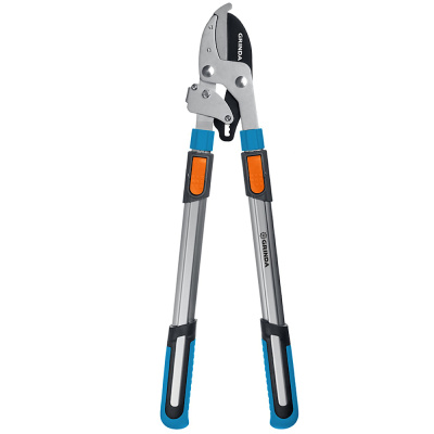 Сучкорез GRINDA  TX-980A, 645 - 885 мм, кованные лезвия, храповый механизм, телескопический, контакт