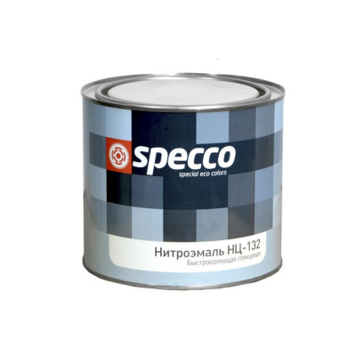 Эмаль НЦ-132КП "Specco" зеленая 0,8 кг