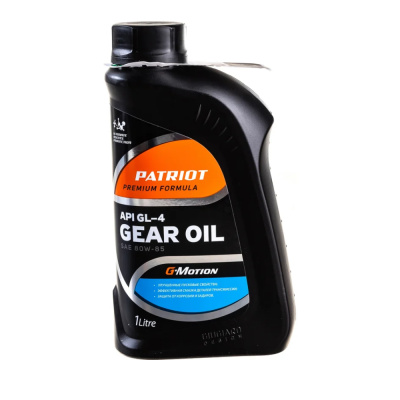 Масло трансмиссионное PATRIOT G-Motion Gear 80W-85, 1 л