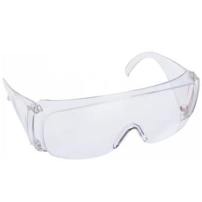 Очки защитные открытого типа, прозрачные, ударопрочный поликарбонат Россия// Сибртех