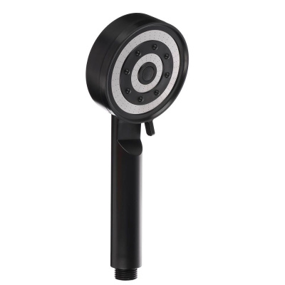 Лейка для душа, 5 режимов, 90мм, черный