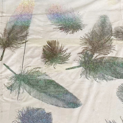 Покрытие силиконовое Dekorelle 235-S, размер 1,0x20м, серебро/прозр.фон