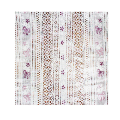 Клеёнка ПВХ ажурная на н/о в рулоне 1,37*20м, арт.BZ-YL10355A