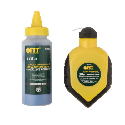 Шнур маляр.30м+краска 115гр.