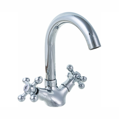 Смеситель для умывальника(цинк)(10) Ledeme L1119 