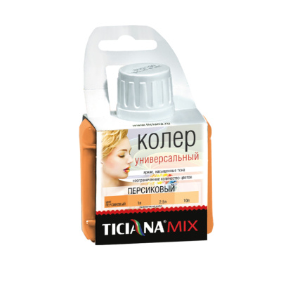 Персиковый  колер TICIANA  80 мл