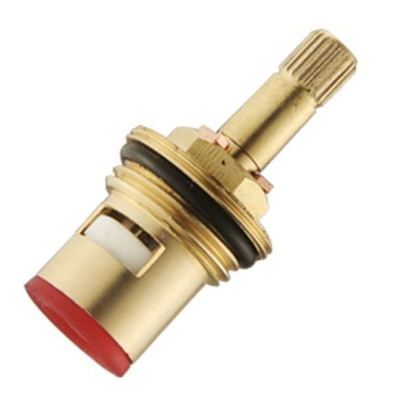 Кран-букса 24 шл. 1/2" 180 гр., люкс с резьбой под юбку в блистере (пара)