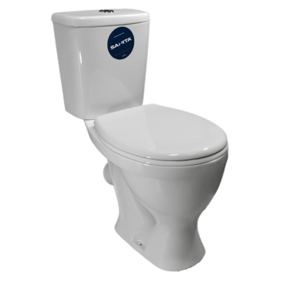 Унитаз напольный "ФОРМАТ" Стандарт белый "Sanita" WC.CC/Format/1-P/WHT.G/S1