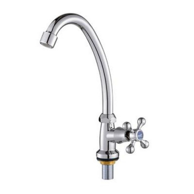 Смеситель настольный водоразборный для холодной воды с гайкой Р4165