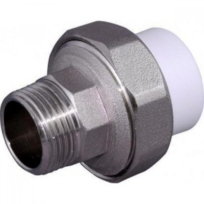 Муфта разъемная PP-R 20x1/2 нар. американка