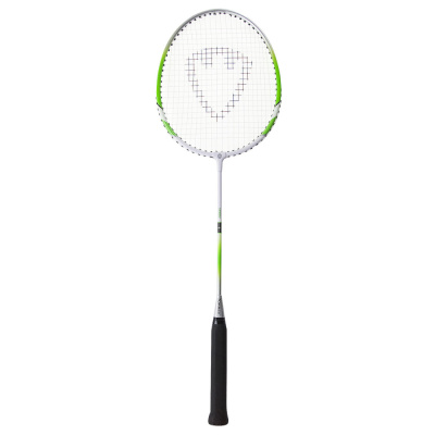 Ракетка бадм. TORRES Hobby1,арт.BD20504, для начинающ.,стал. стерж и обод, со струнами, зелёный